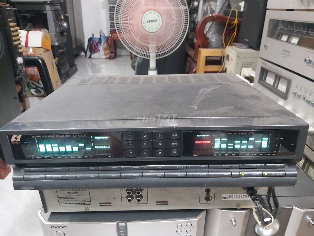 Bộ chỉnh âm thanh Sansui G-700Vi Đen. Mua bán Tivi, Âm thanh tại Thành phố Biên Hòa Đồng Nai được đăng bởi thư  hình 1