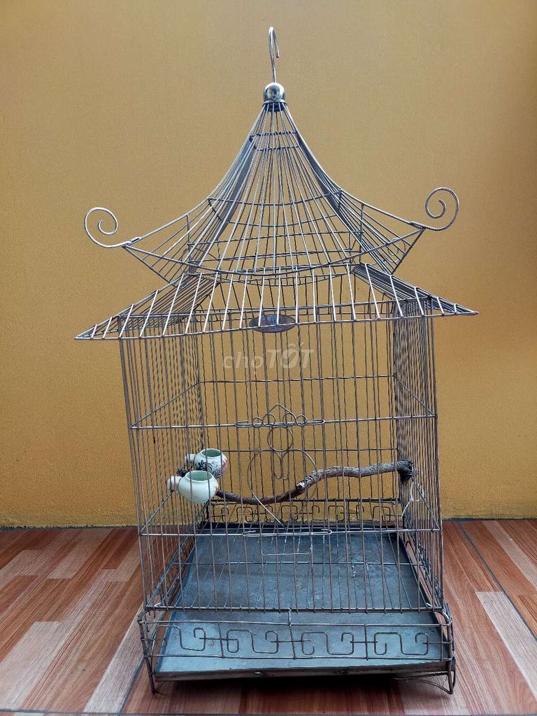 Lồng chim Inox Mái chùa Mới. Mua bán Phụ kiện, Thức ăn, Dịch vụ tại Huyện Đan Phượng Hà Nội được đăng bởi Bùi Mạnh Thắng  hình 1