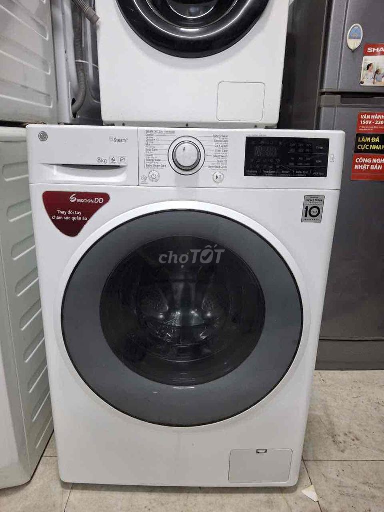 Thanh lý máy giặt LG inverter 8kg có BH. Mua bán Máy giặt tại Quận 7 Tp Hồ Chí Minh được đăng bởi Quí Vũ Official hình 1