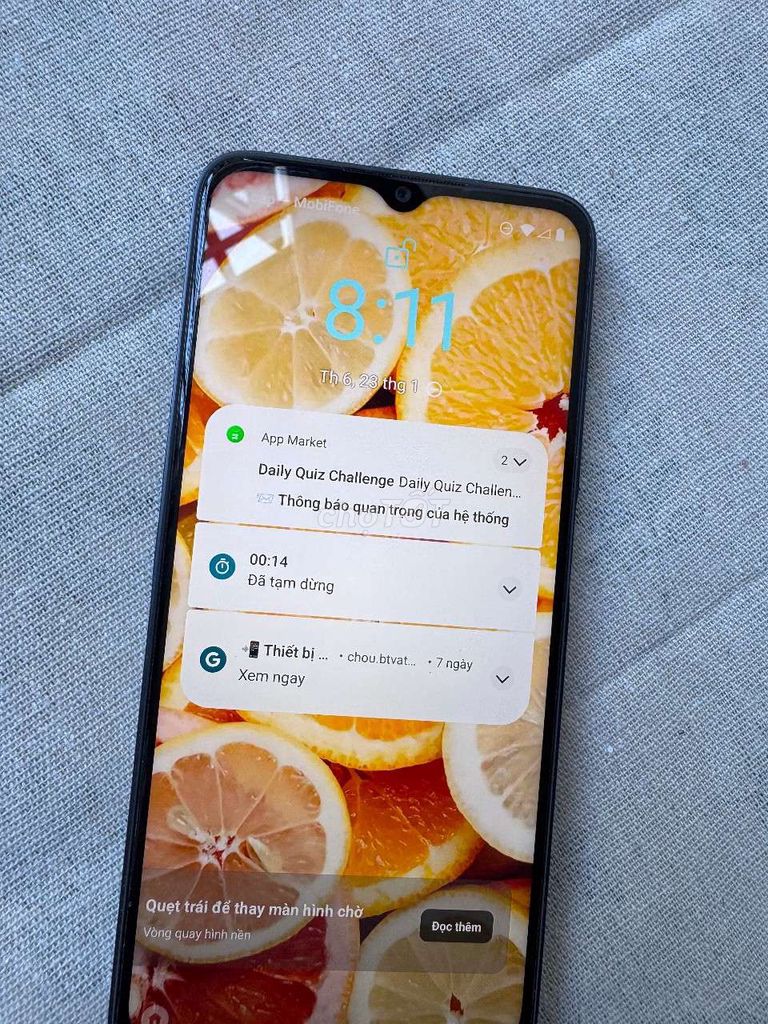 Realme C35 Xanh Đen Đã sử dụng. Mua bán Điện thoại tại Thành phố Vĩnh Long Vĩnh Long được đăng bởi Nakamoto hình 1