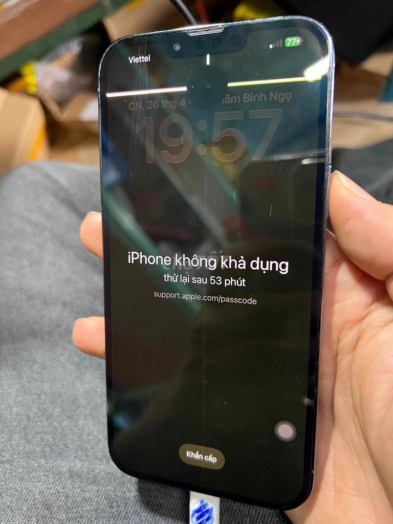 iPhone 13 Pro Max 128GB Sierra Blue Đã qua sử dụng. Mua bán Điện thoại tại Huyện Lộc Ninh Bình Phước được đăng bởi duy second hand hình 1