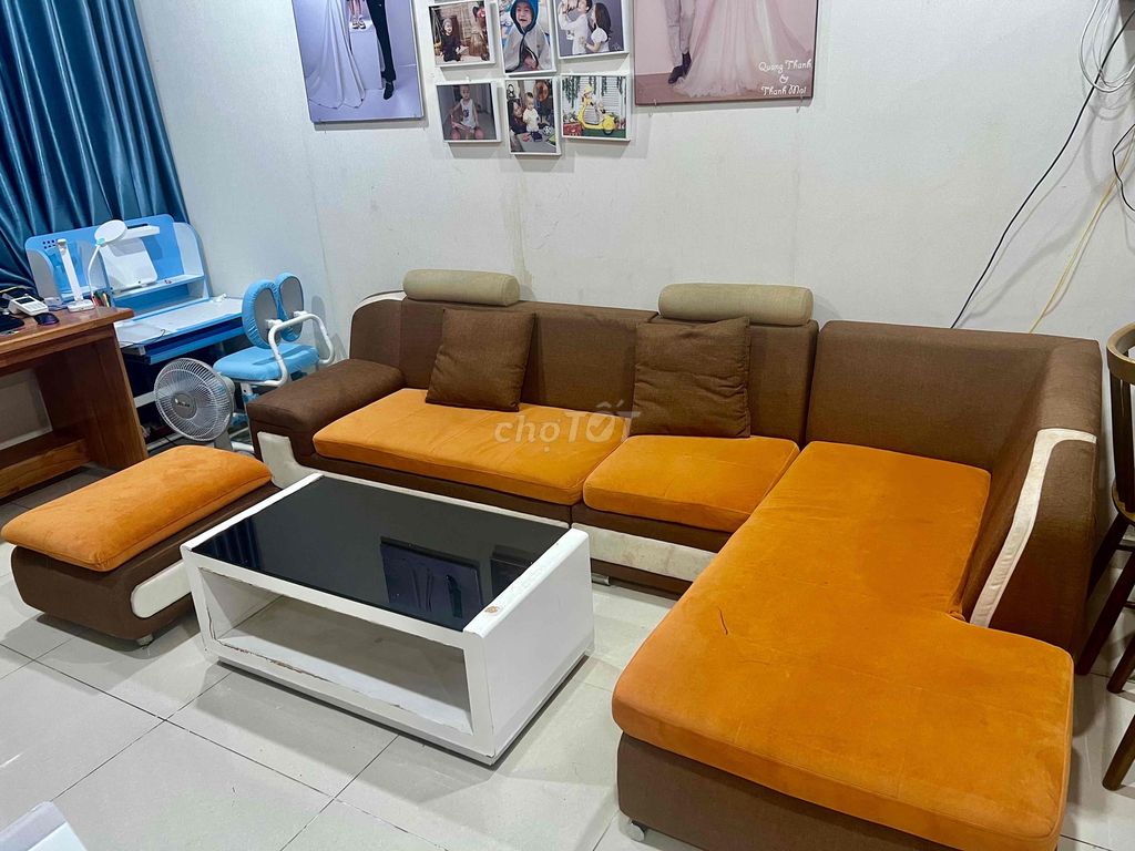 Cần pass lại sofa lớn 2m4x0.8m Tặng kèm bàn 1mx0.5