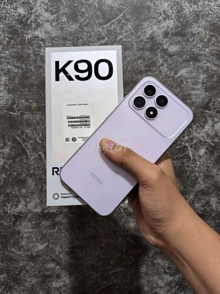 Xiaomi K90 12/256Gb Snap 8 Elite pin 7K1 có GL. Mua bán Điện thoại tại Huyện Châu Thành Tiền Giang được đăng bởi Nguyễn Hữu Tuấn Thu cũ đổi mới hình 1