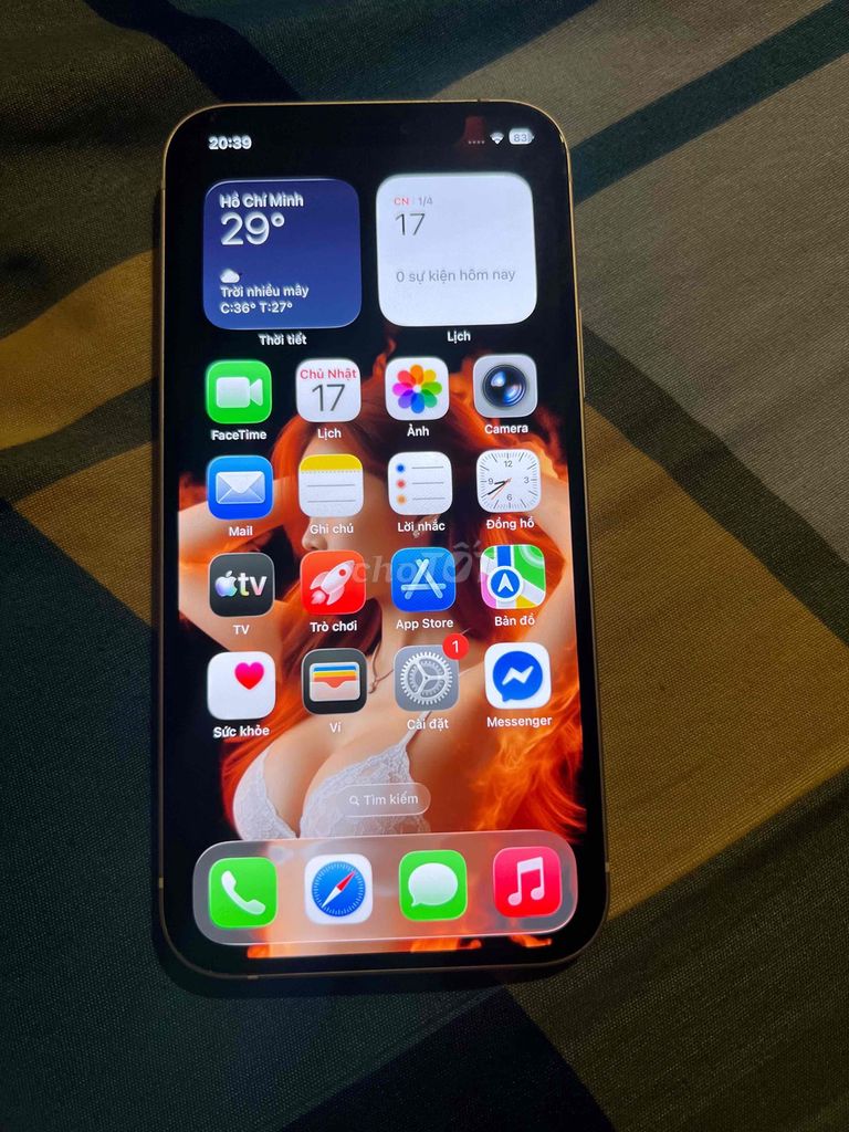 Apple iPhone 12 64GB Trắng Nguyên zin QTe.. Mua bán Điện thoại tại Huyện Thới Lai Cần Thơ được đăng bởi Đức Vina hình 1