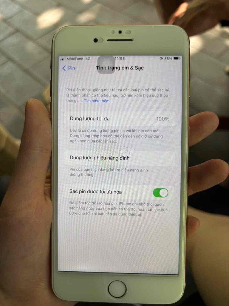 iPhone 8 Plus Vàng hồng Retina 100%. Mua bán Điện thoại tại Quận Đống Đa Hà Nội được đăng bởi Lan Phương hình 1