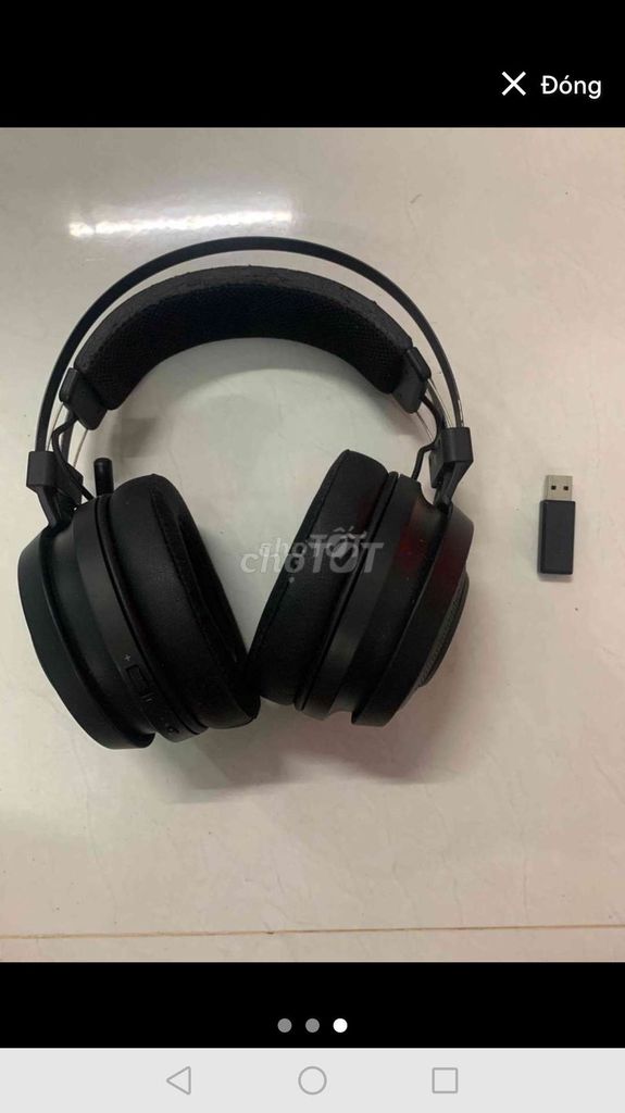 Tai nghe Razer Đen. Mua bán Tivi, Âm thanh tại Huyện Vĩnh Lợi Bạc Liêu được đăng bởi Quốc Huy hình 1