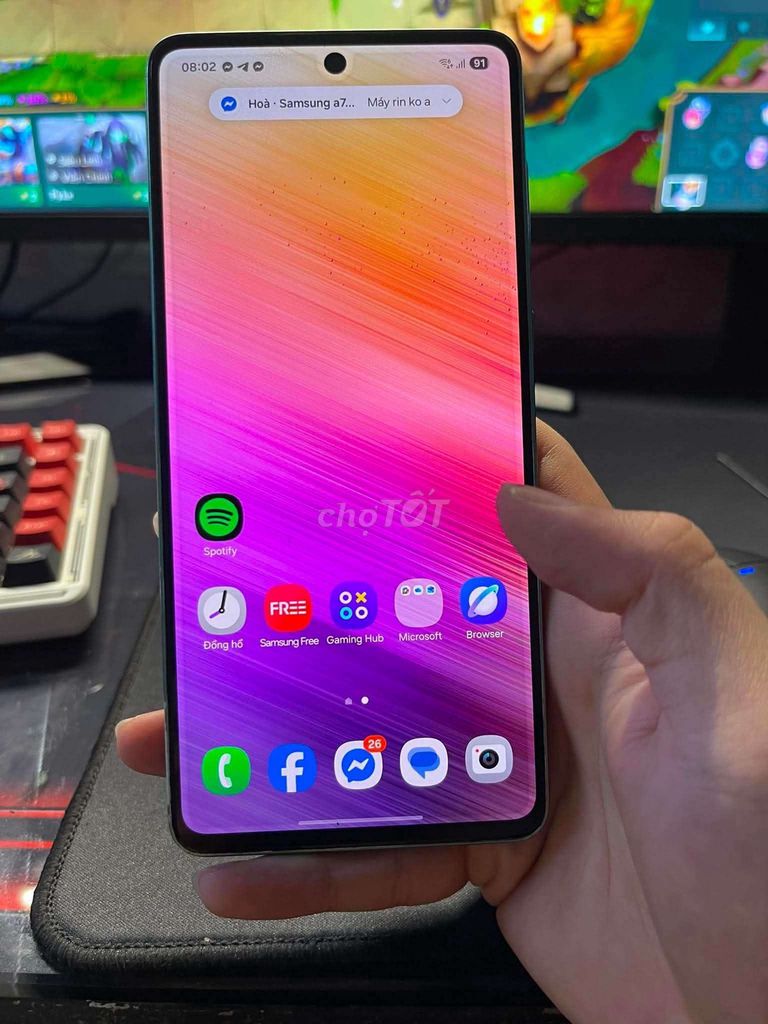Samsung Galaxy A73 128GB 8GB Like New. Mua bán Điện thoại tại Quận Liên Chiểu Đà Nẵng được đăng bởi Hải Đăng Nguyễn hình 1