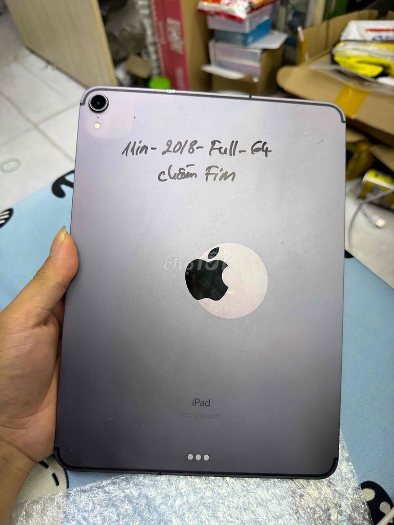 iPad Pro 2018 11 inch 64GB 4g cũ. Mua bán Máy tính bảng tại Quận Gò Vấp Tp Hồ Chí Minh được đăng bởi Cửa Hàng BT Mobile Chuyên Iphone Quốc Tế Giá Tốt hình 1