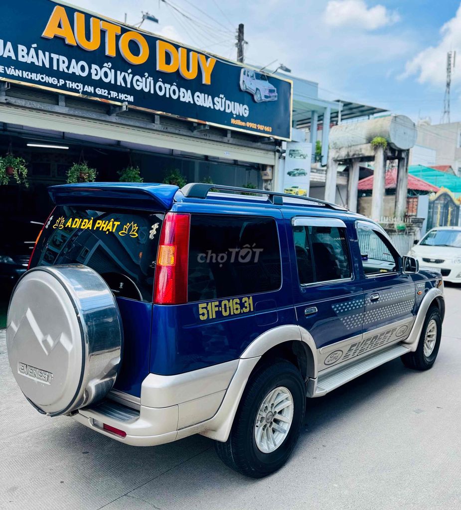Ford Everest 2005 Gasoline XL 4x2 - 112000 km. Mua bán Ô tô tại Quận 12 Tp Hồ Chí Minh được đăng bởi Auto Duy hình 5