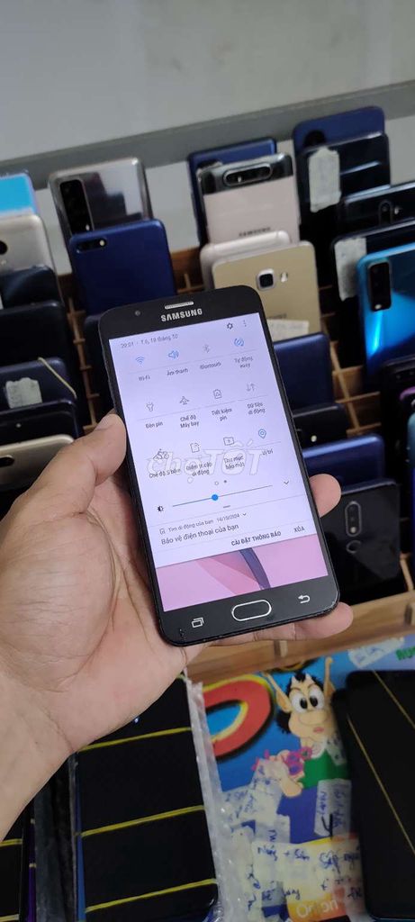 Samsung J5 prime, ram 2gb, 16gb. Mua bán Điện thoại tại Quận Gò Vấp Tp Hồ Chí Minh được đăng bởi A LONG   nhận thanh toán THẺ TÍN DỤNG hình 1