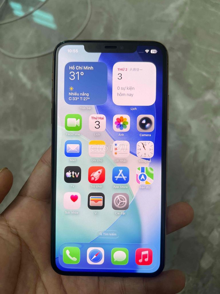 Apple iPhone 11 Pro Max gold 256GB Vàng 99%. Mua bán Điện thoại tại Huyện Kim Sơn Ninh Bình được đăng bởi Keng  hình 1