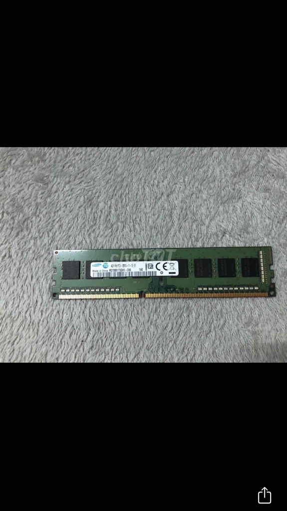 RAM MÁY BÀN 4GB DR3 BUS1600-SAMSUNG ĐẸP NHƯ MỚI