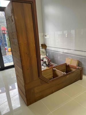 kệ bếp nguyên khối gỗ keo. Mua bán Tủ, kệ gia đình tại Huyện Hóc Môn Tp Hồ Chí Minh được đăng bởi Anh Dungz