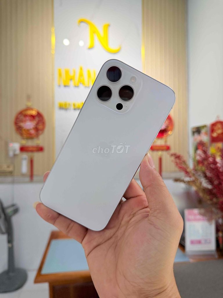 IPHONE 16 PROMAX 512gb TRẮNG QT ZIN KENG. Mua bán Điện thoại tại Thành phố Cà Mau Cà Mau được đăng bởi NHAN APPLE hình 1