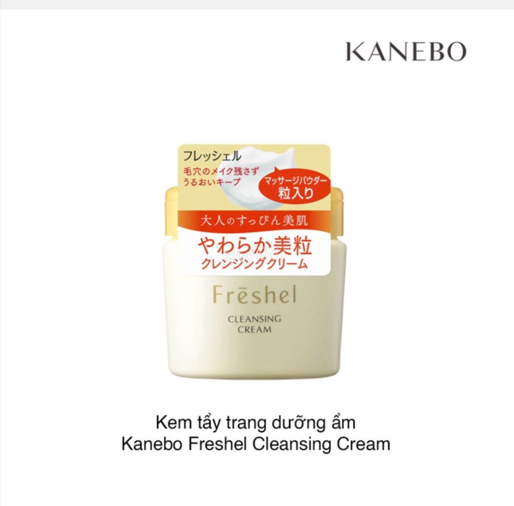 0922464712 - Kem tẩy trang dưỡng ẩm, sáng da Kanebo Freshel