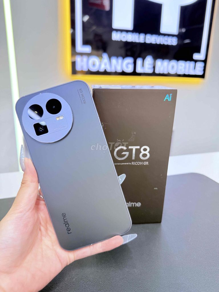 REALME GT 8-12/256G-Màu Blue-FullBox-Sẵn TV-Đẹp. Mua bán Điện thoại tại Thành phố Biên Hòa Đồng Nai được đăng bởi Mobile Di Động Biên Hoà hình 1