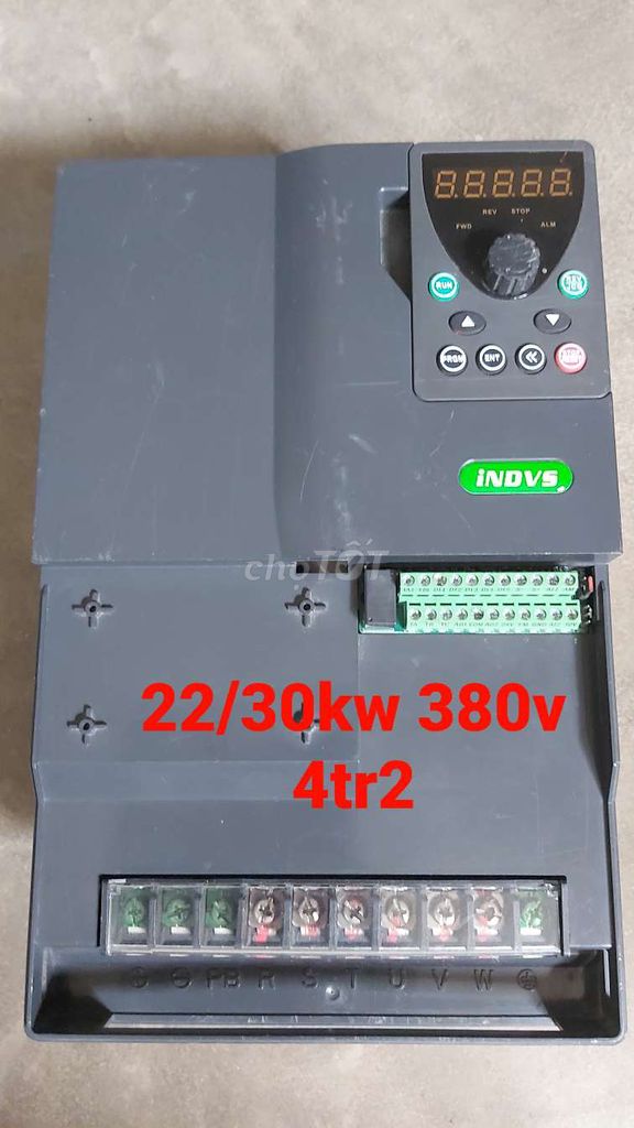 Biến tần INDVS 22/30kW 380V Xám. Mua bán Đồ chuyên dụng, Giống nuôi trồng tại Huyện Quỳ Hợp Nghệ An được đăng bởi Luc hình 1