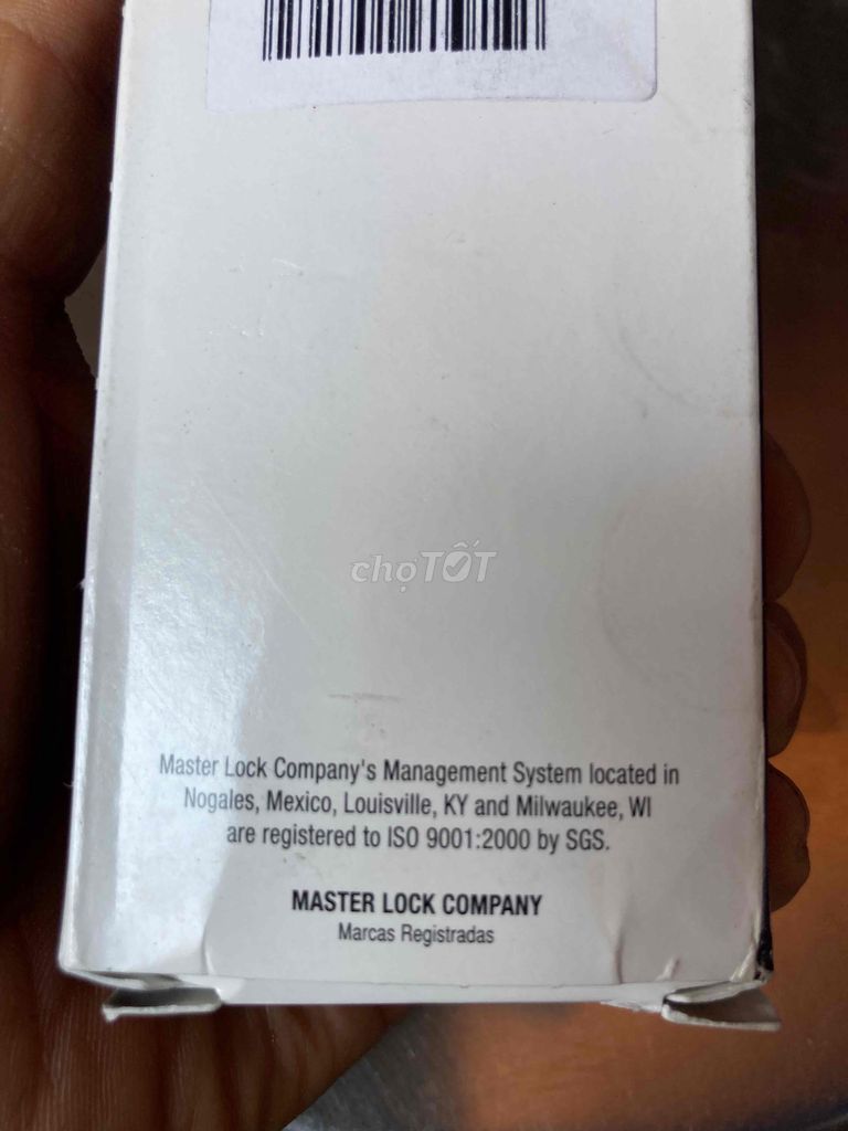 ổ khoá master lock 600 1 NLFUS