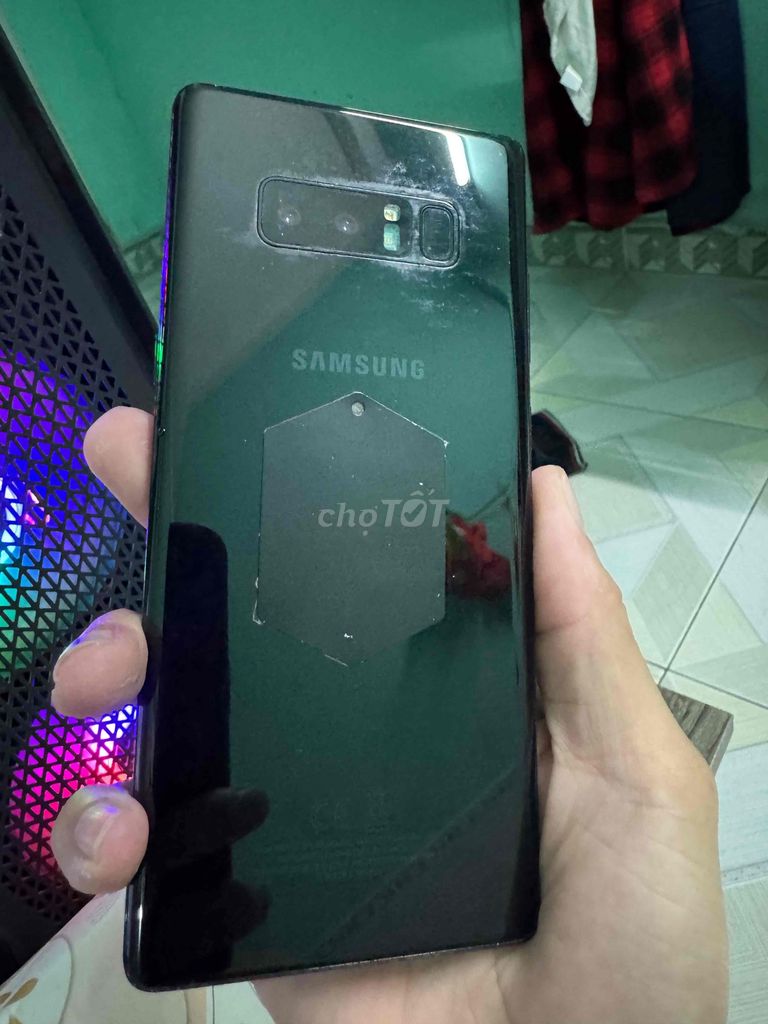 Samsung Note 8 6GB/64GB Đen. Mua bán Điện thoại tại Quận Thanh Khê Đà Nẵng được đăng bởi FUKIE Điện thoại cũ giá rẻ đà nẵng hình 1