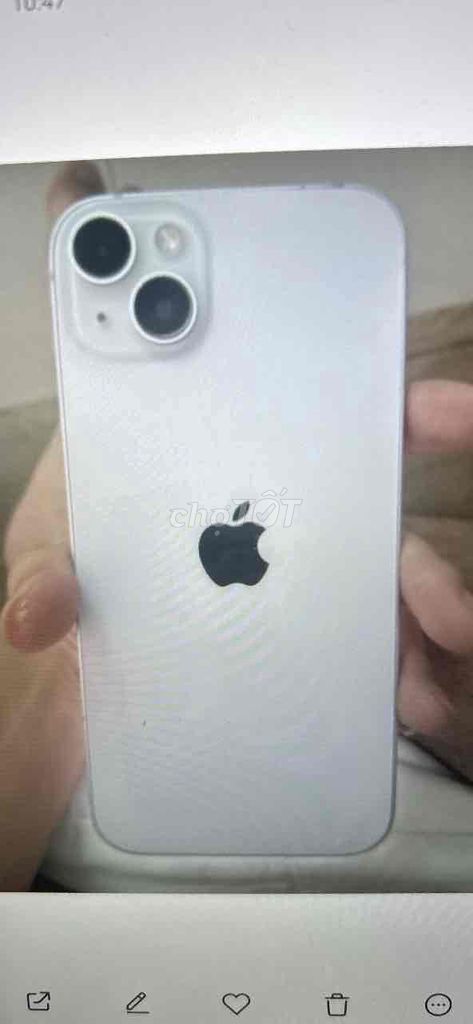 iPhone 14 Plus 128GB Trắng. Mua bán Điện thoại tại Huyện Nhà Bè Tp Hồ Chí Minh được đăng bởi Cu Bi hình 1