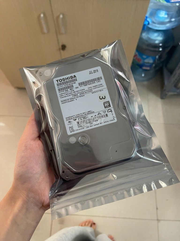 Ổ cứng HDD Toshiba 1TB 7200rpm . Mua bán Linh kiện (RAM, Card...) tại Quận Hà Đông Hà Nội được đăng bởi MuaCash hình 1