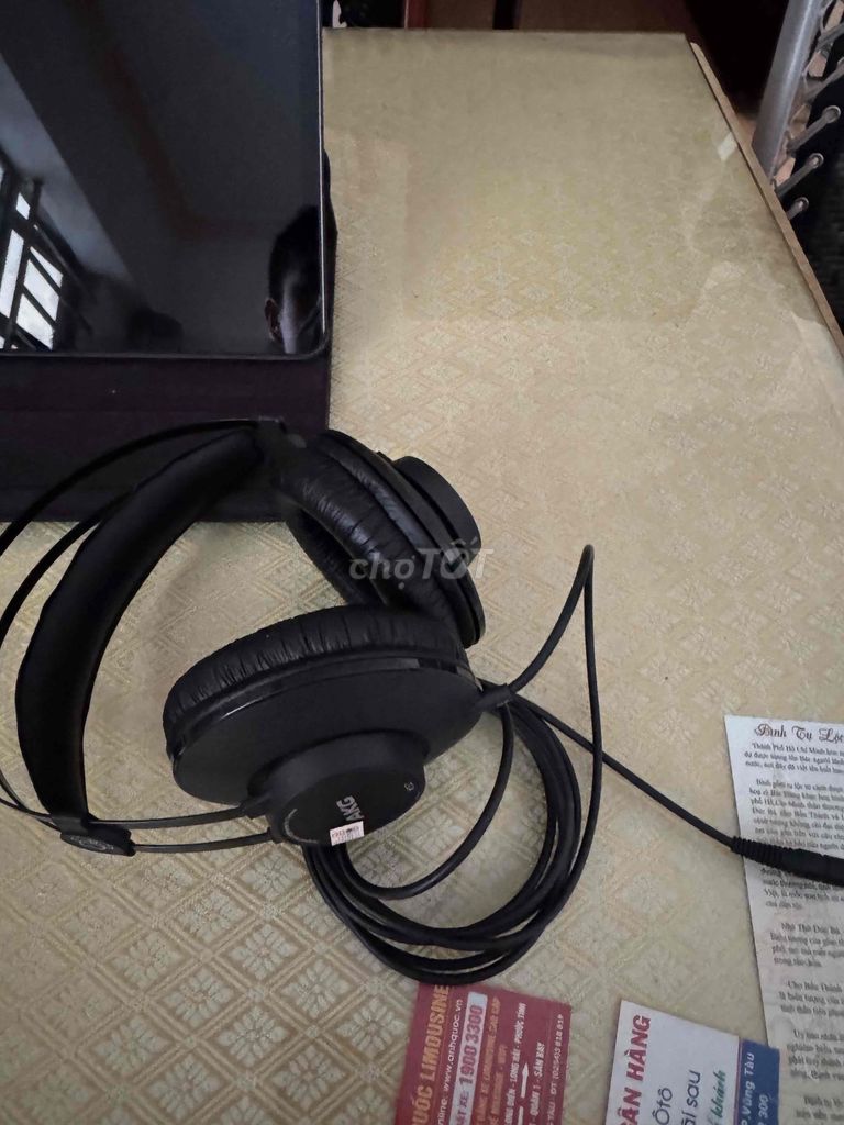 Tai nghe kiểm âm AKG K52 Đen. Mua bán Tivi, Âm thanh tại Quận Tân Bình Tp Hồ Chí Minh được đăng bởi Ankan Ninh hình 1