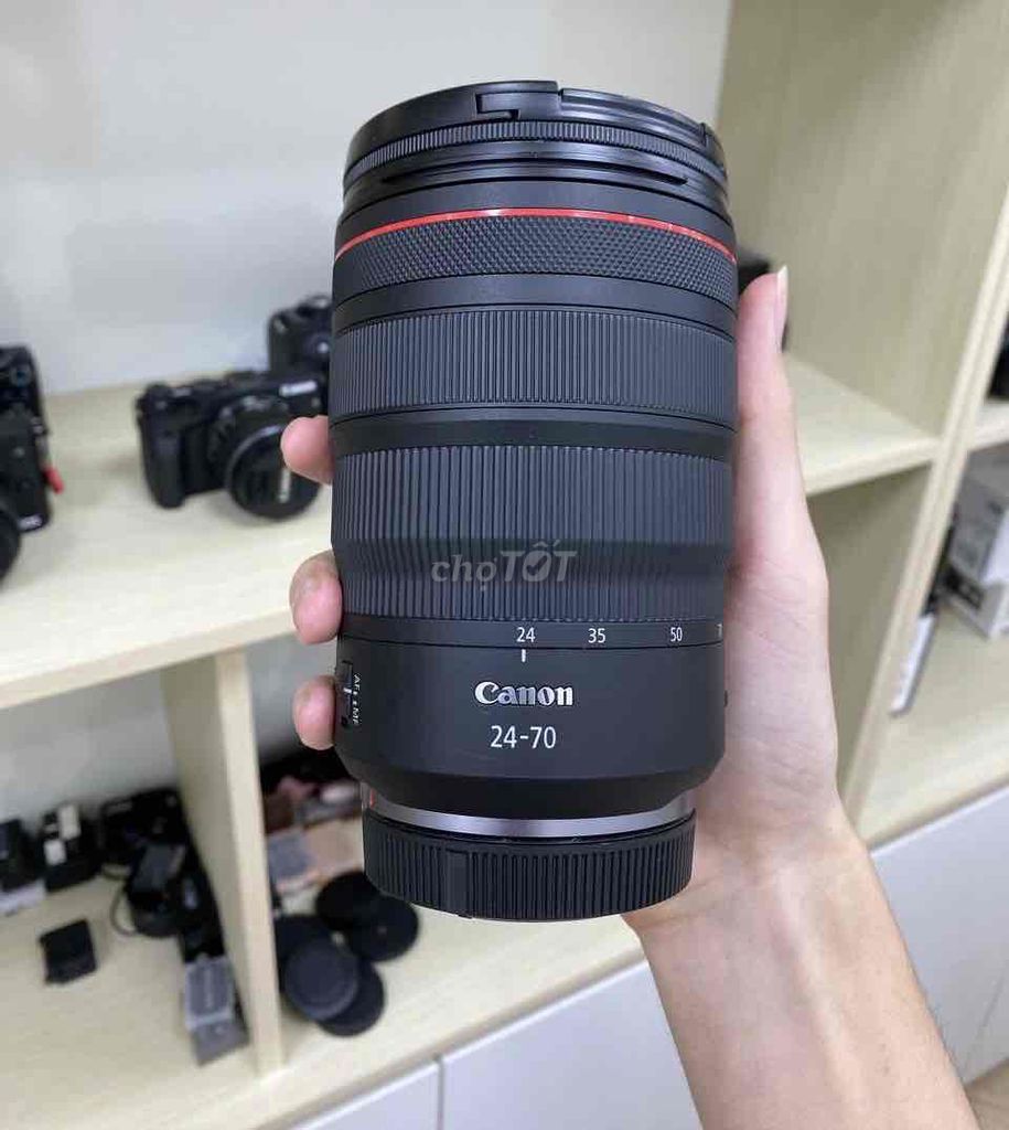 Ống kính Canon RF 24-70F2.8L IS USM Đen. Mua bán Máy ảnh, Máy quay tại Quận 5 Tp Hồ Chí Minh được đăng bởi Phan Thế Phong  hình 1
