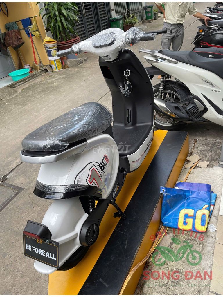 🔥 BC1 TRẮNG ĐEN – NGẦU GỌN, CHẤT KHỎI BÀN 🔥. Mua bán Xe điện tại Quận Bình Tân Tp Hồ Chí Minh được đăng bởi Xe Điện Song Đan  Before NPP MN hình 4