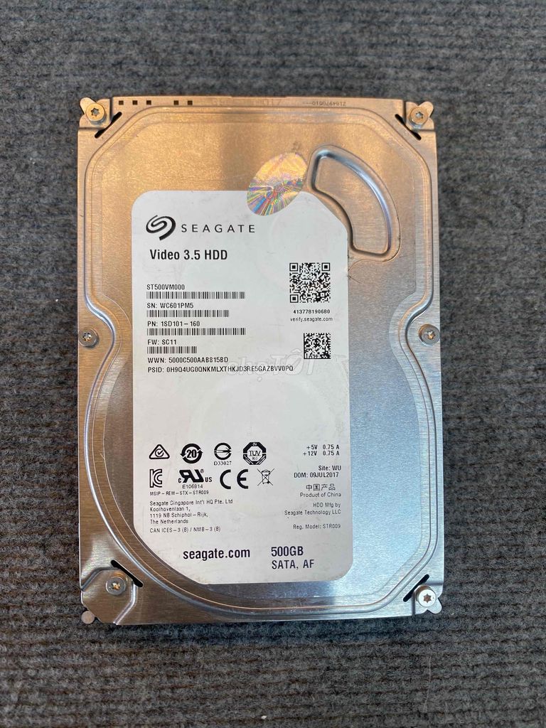 Ổ cứng máy bàn 500GB xài tốt