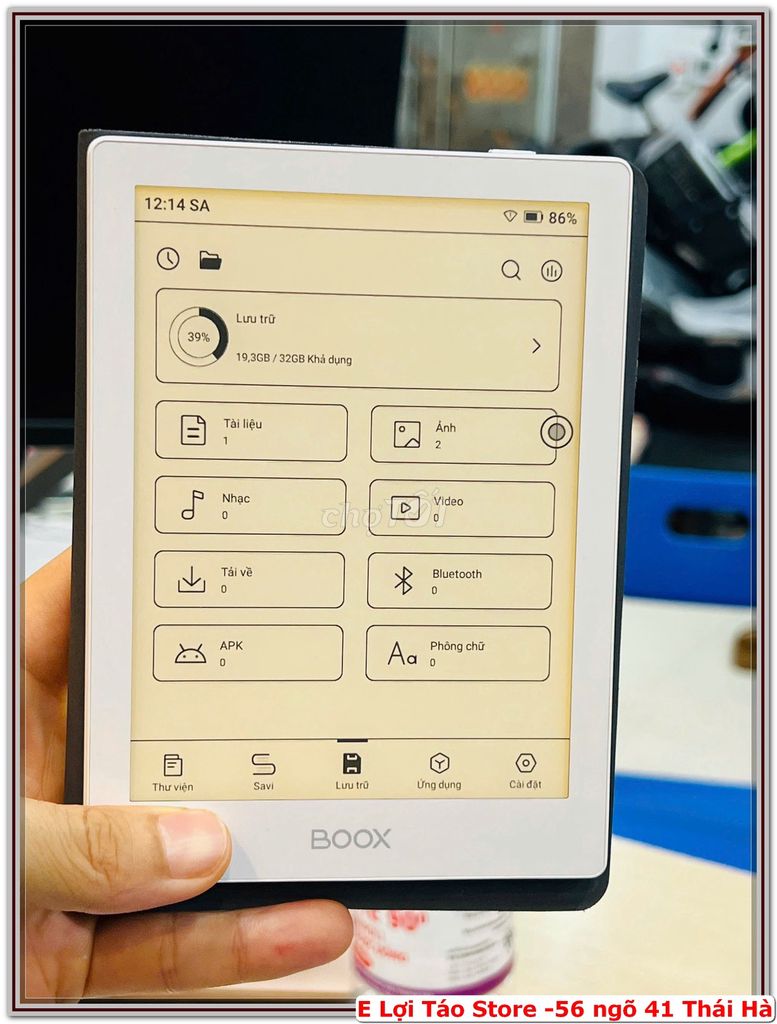 E pass Máy đọc sách Boox Savi 6S Trắng 32GB. Mua bán Máy tính bảng tại Quận Đống Đa Hà Nội được đăng bởi Nguyễn Tiến Lợi hình 1