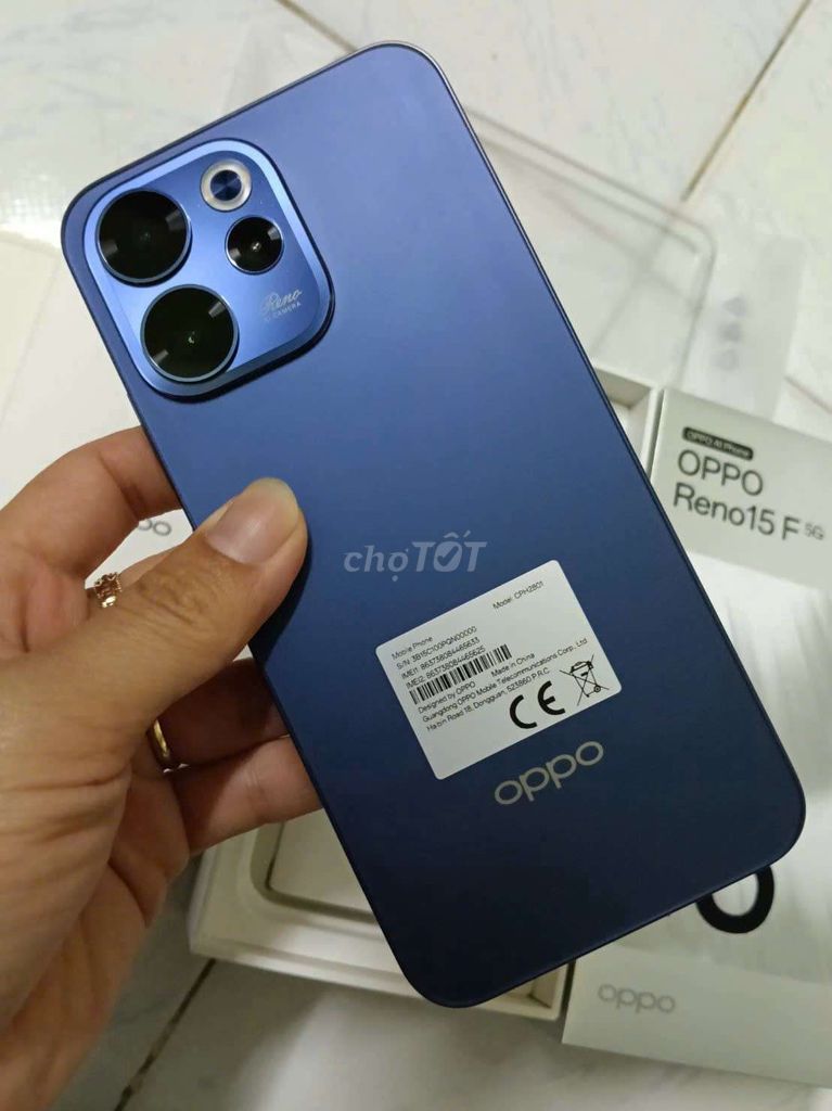 Oppo Reno15F 5G 12GB/256GB. bh 5.2027. Mua bán Điện thoại tại Thành phố Thuận An Bình Dương được đăng bởi hồng điệp hình 1
