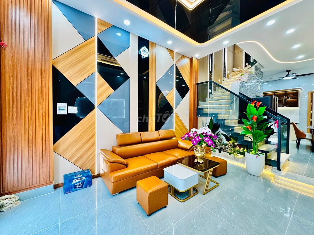 Nhà mới hẻm xe hơi gần CV Làng Hoa, Gò Vấp - 7.4 tỷ - ảnh 5