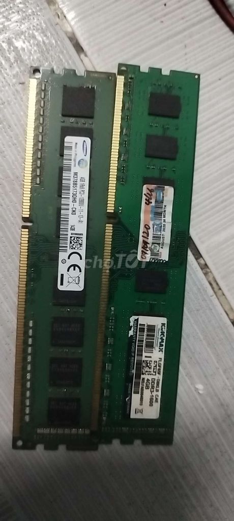 RAM DDR3 Samsung Kingmax 4GB 1600MHz Mới. Mua bán Linh kiện (RAM, Card...) tại Thành phố Dĩ An Bình Dương được đăng bởi hoang van nam hình 1