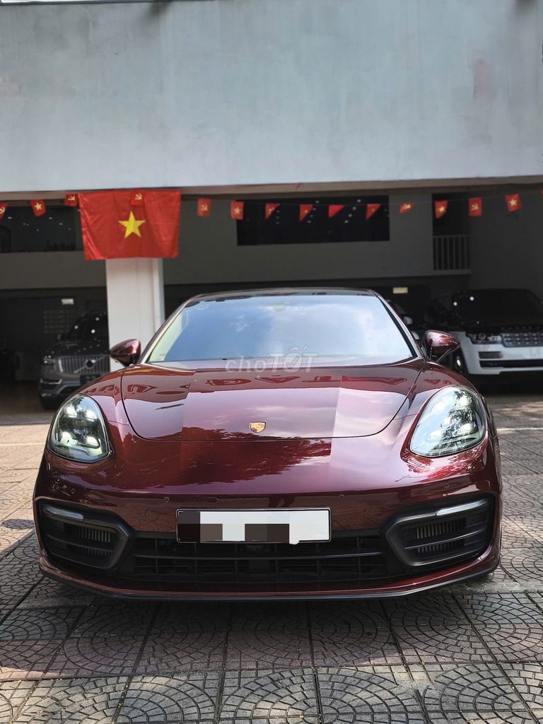 Porsche Panamera4 đỏ mận 2021. Mua bán Ô tô tại Quận Long Biên Hà Nội được đăng bởi Long Biên Cars hình 1