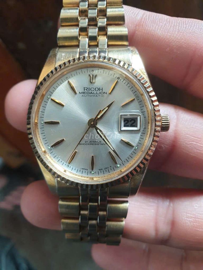 Đồng hồ Ricoh Medallion Automatic Nam. Mua bán Đồng hồ tại Quận Lê Chân Hải Phòng được đăng bởi Đào Bá Quân hình 1