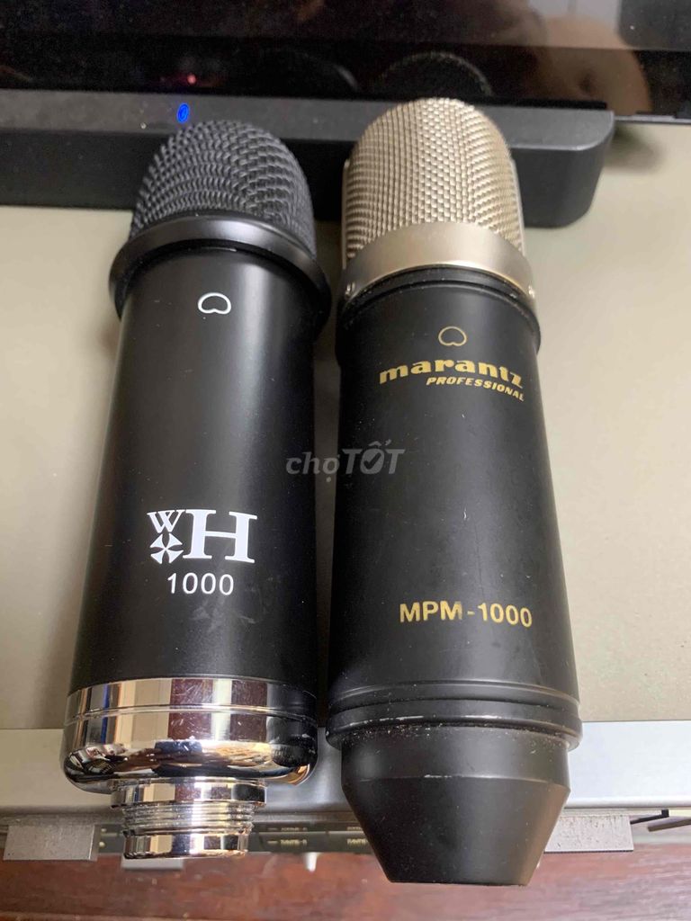 Cặp Mic Nhật bãi Marantz 48V LiveStream. Mua bán Tivi, Âm thanh tại Huyện Thanh Trì Hà Nội được đăng bởi Long hình 1