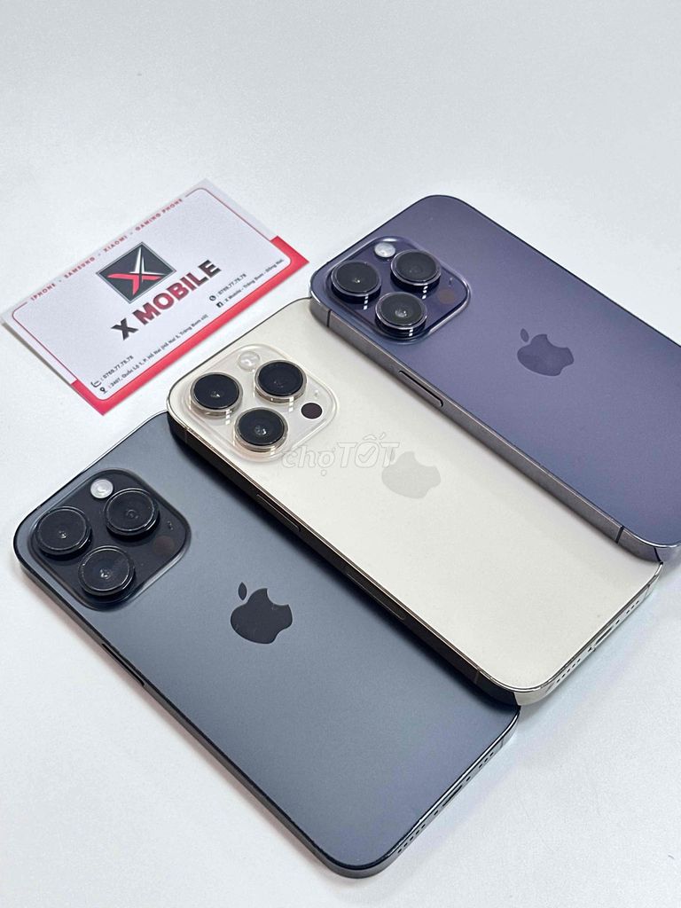 iPHONE 14 PRO 128GB ZIN QUỐC TẾ BẢN CÓ SIM VẬT LÝ. Mua bán Điện thoại tại Huyện Trảng Bom Đồng Nai được đăng bởi X Mobile Trảng Bom hình 1