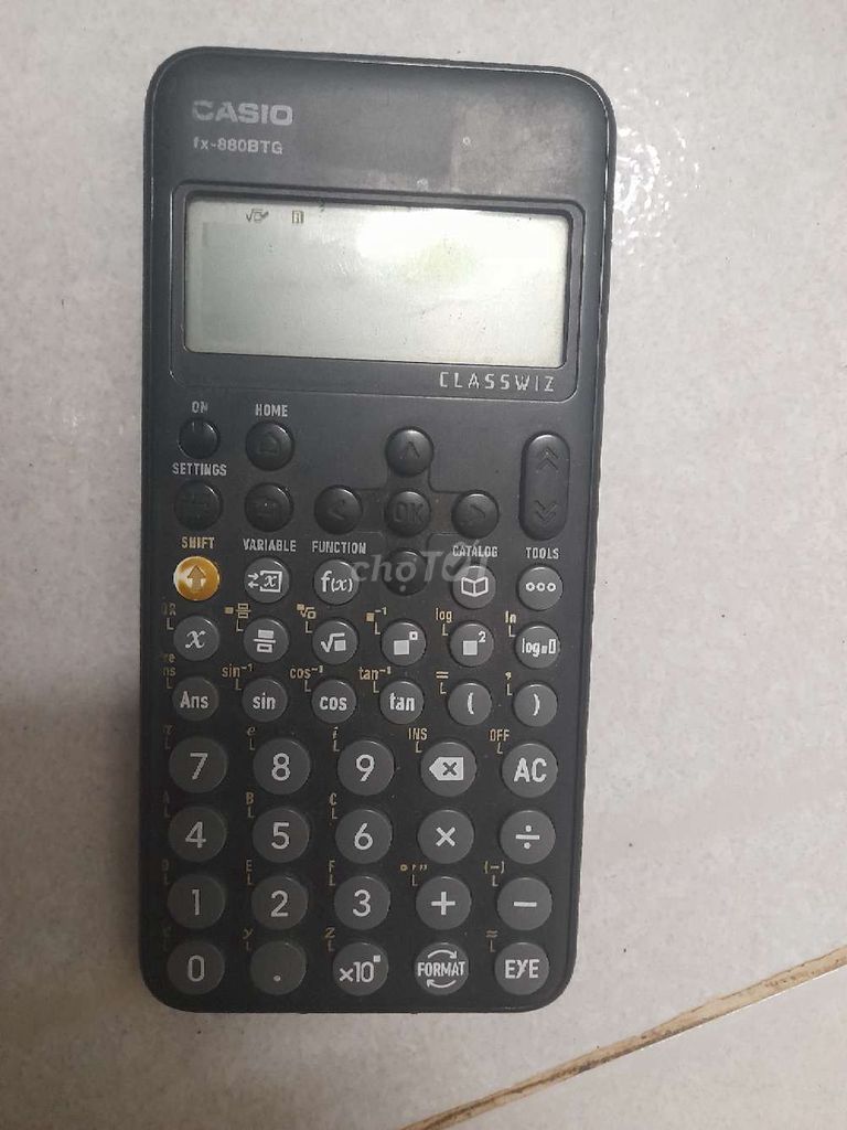 Máy tính khoa học Casio fx-880BTG Đen. Mua bán Đồ dùng văn phòng tại Quận Liên Chiểu Đà Nẵng được đăng bởi nguyễn thanh minh hình 1
