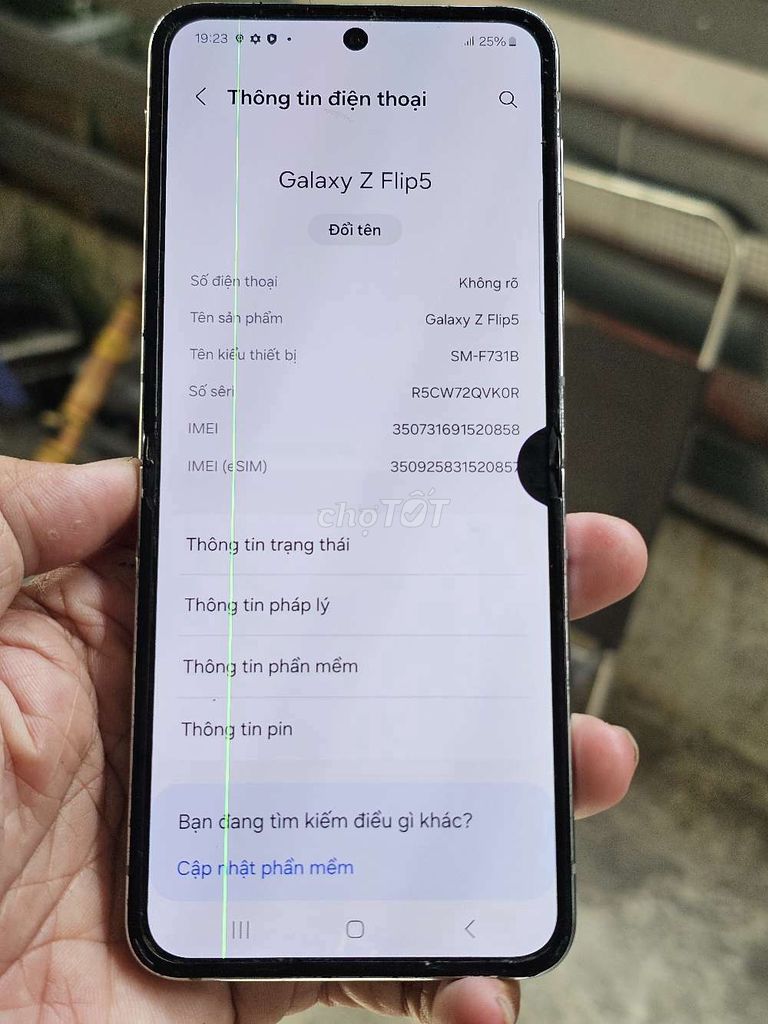 Samsung Galaxy Z Flip5 512GB Bạc. Mua bán Điện thoại tại Quận 8 Tp Hồ Chí Minh được đăng bởi Thiên Hòa mobile  hình 1