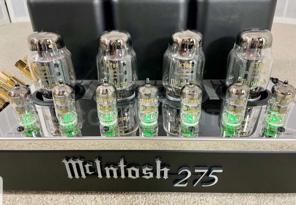 Amply đèn McIntosh 275 Đen, Bạc. Mua bán Tivi, Âm thanh tại Thành Phố Bắc Kạn Bắc Kạn được đăng bởi Hùng Trang hình 1