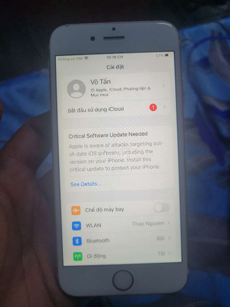 Apple iPhone 6s 16GB Hồng. Mua bán Điện thoại tại Quận 7 Tp Hồ Chí Minh được đăng bởi Van Tan hình 1