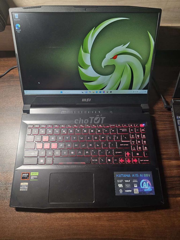 0214 MSI Katana A15 AI R7-8845HS/16G/512G/RTX4060. Mua bán Laptop tại Quận Bình Tân Tp Hồ Chí Minh được đăng bởi T D Laptop hình 1