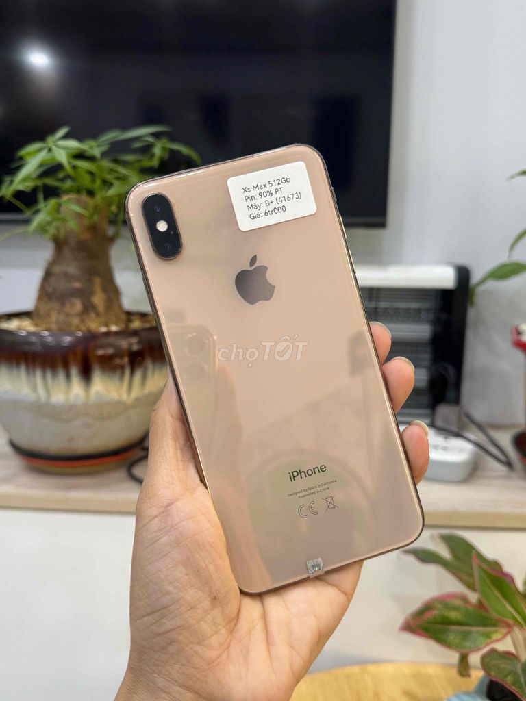 iPhone Xs Max 512GB Quốc tế Vàng P90 Zin Đẹp 98. Mua bán Điện thoại tại Huyện Hóc Môn Tp Hồ Chí Minh được đăng bởi Thu hình 1