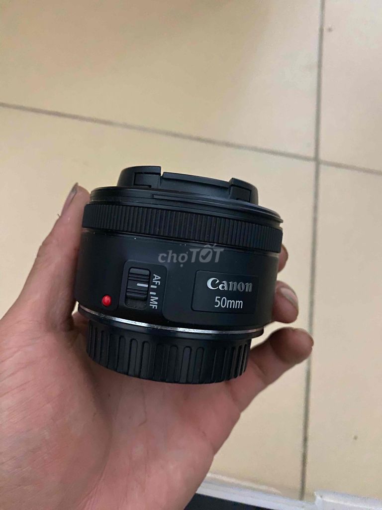 Ống kính Canon EF 50mm f/1.8 STM Đen. Mua bán Máy ảnh, Máy quay tại Huyện Hòa Vang Đà Nẵng được đăng bởi Điện Máy Điện Lạnh Minh Hưng Thịnh hình 1