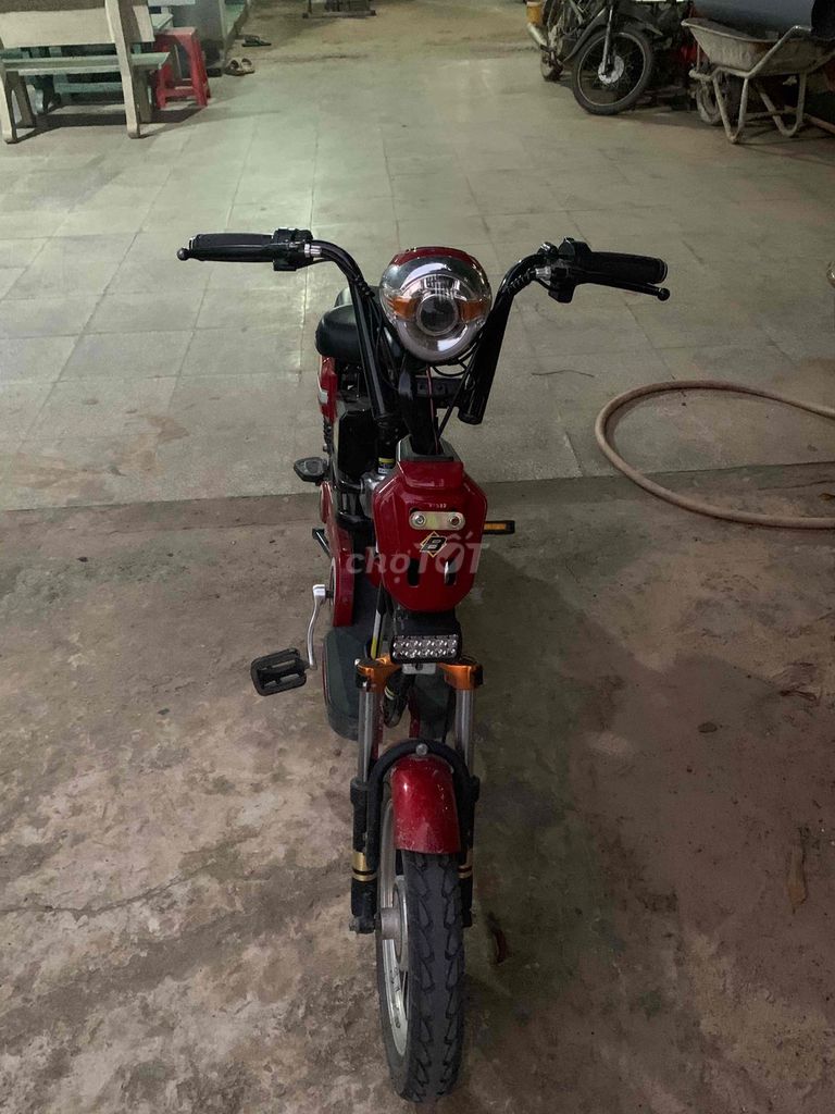 Xe đạp điện Bomelli màu Đỏ. Mua bán Xe điện tại Huyện Gò Dầu Tây Ninh được đăng bởi Khánh Thyy hình 1