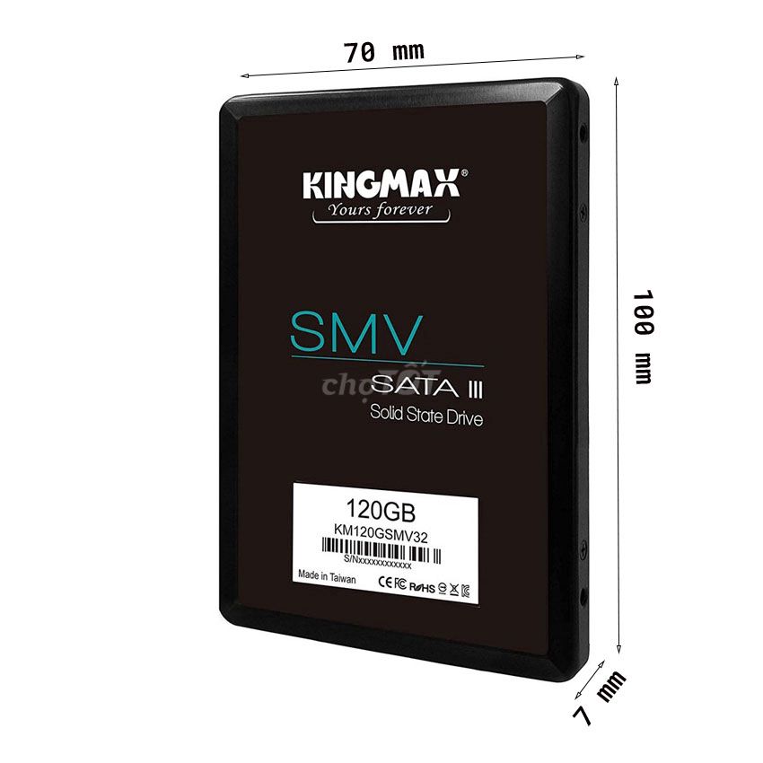 Ổ CỨNG SSD KINGMAX SMV32 240GB 2.5 INCH SATA3 mới