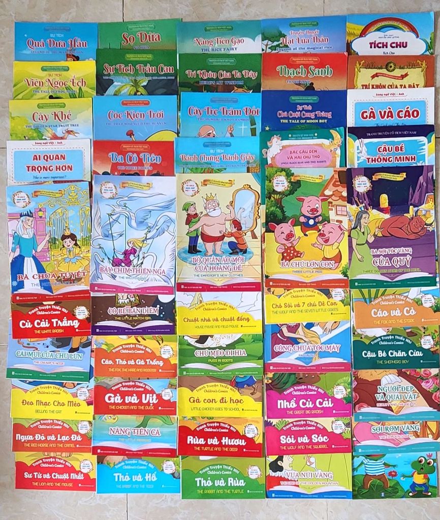 Thanh lý 88q Truyện tranh giáo dục cho bé. Mua bán Sách tại Quận Tân Bình Tp Hồ Chí Minh được đăng bởi pham thi thanh xuan hình 1