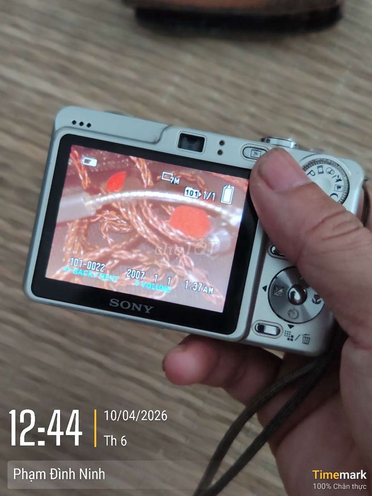 Máy ảnh Sony DSC-W55. Mua bán Máy ảnh, Máy quay tại Quận Tân Bình Tp Hồ Chí Minh được đăng bởi Ninh hình 1