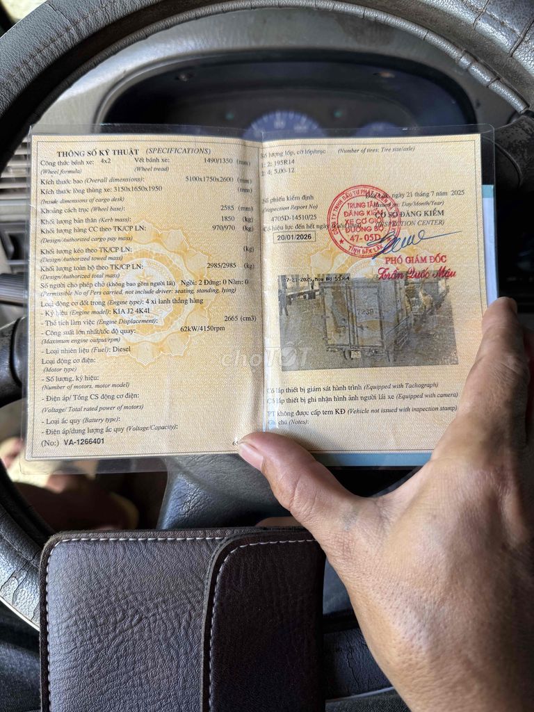 kia k2700 đk mới máy nổ 4 bánh quay đều. Mua bán Xe tải, xe ben tại Huyện Krông Búk Đắk Lắk được đăng bởi phong nguyễn hình 5