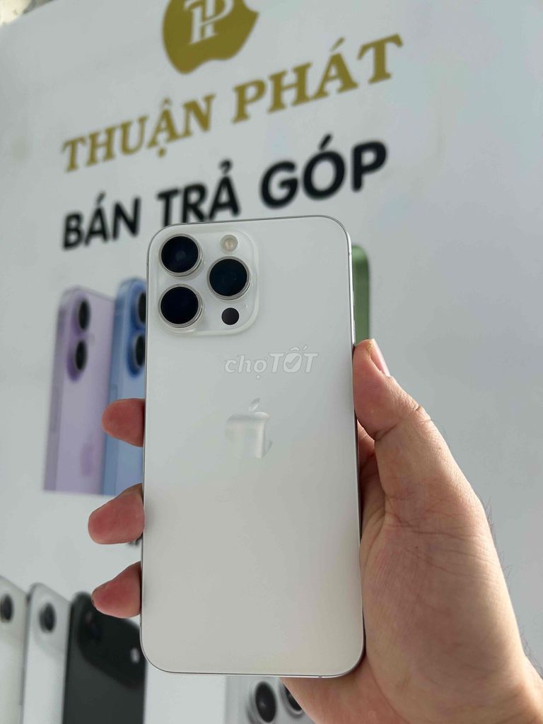 Apple iPhone 15 Pro Max 256GB Trắng quốc tế. Mua bán Điện thoại tại Quận Bình Tân Tp Hồ Chí Minh được đăng bởi Thuận Phát Store hình 1